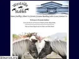 Sites similar to westsidestables.ca