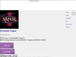 Sites similar to westsidevapor.com