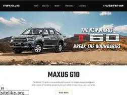 Sites similar to weststarmaxus.com