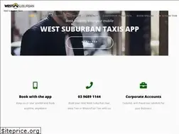 Sites similar to westsuburbantaxis.com.au