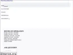 Sites similar to westtexasmotorcars.com
