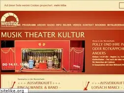 Sites similar to westtorhalle.de
