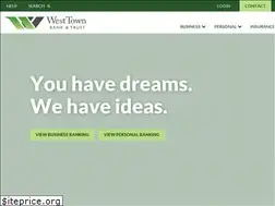 Sites similar to westtownbank.com