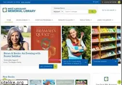 Sites similar to westvanlibrary.ca