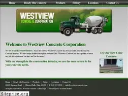 Sites similar to westviewconcrete.com