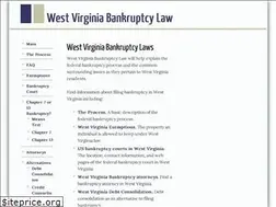 Sites similar to westvirginiabankruptcy.com