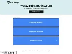 Sites similar to westvirginiapolicy.com