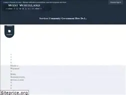 Sites similar to westwhiteland.org