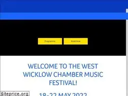Sites similar to westwicklowfestival.com