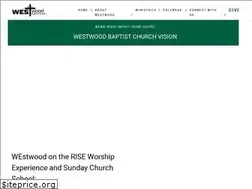 Sites similar to westwoodbaptist-va.org