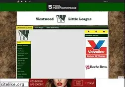 Sites similar to westwoodlittleleague.com
