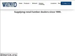 Sites similar to westwoodlumbersales.com