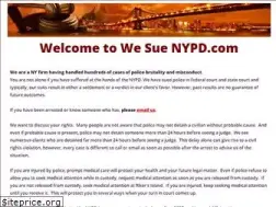 Sites similar to wesuenypd.com