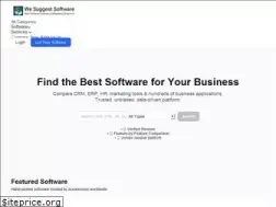Sites similar to wesuggestsoftware.com