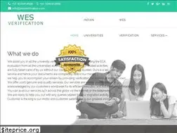 Sites similar to wesverification.com