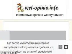 Sites similar to wet-opinia.info