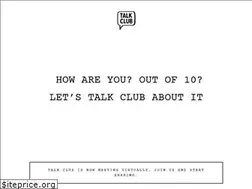 Sites similar to wetalkclub.com