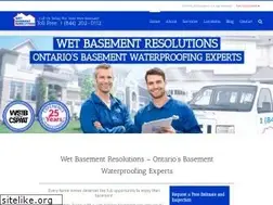 Sites similar to wetbasementresolutions.ca