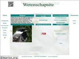 Sites similar to wetenschapsite.be