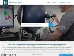 Sites similar to wetestlights.com