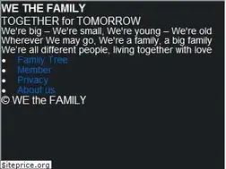 Sites similar to wethefamily.net
