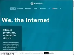 Sites similar to wetheinternet.org