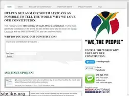 Sites similar to wethepeople.org.za