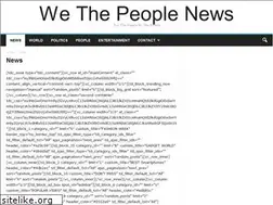 Sites similar to wethepeoplenews.net