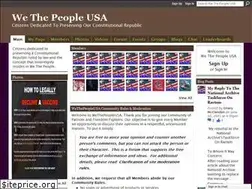 Sites similar to wethepeopleusa.ning.com