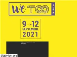 Sites similar to wetoofestival.fr