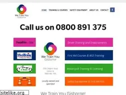 Sites similar to wetrainyougisborne.co.nz