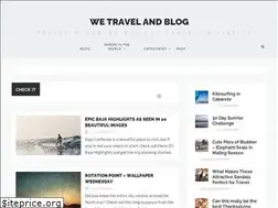 Sites similar to wetravelandblog.com