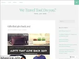 Sites similar to wetraveltoo.wordpress.com