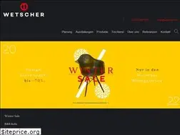 Sites similar to wetscher.com