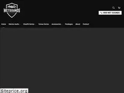 Sites similar to wetsounds.com.au