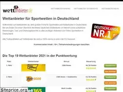 Sites similar to wettanbieter.de