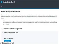 Sites similar to wettanbietercheck.org