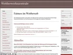 Sites similar to wettbewerbszentrale.de