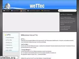 Sites similar to wettec.de