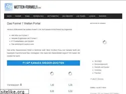 Sites similar to wetten-formel1.com