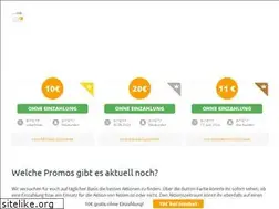 Sites similar to wetten-ohne-einzahlung.pro