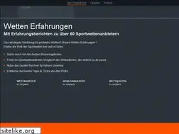 Sites similar to wettenerfahrungen.com