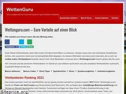 Sites similar to wettenguru.com