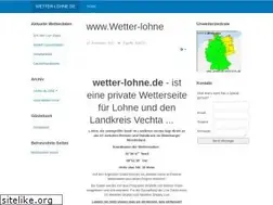 Sites similar to wetter-lohne.de