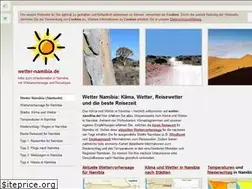 Sites similar to wetter-namibia.de