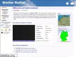 Sites similar to wetter-rosstal.de