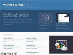 Sites similar to wetter-station.info
