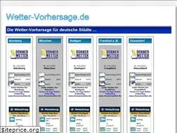 Sites similar to wetter-vorhersage.de