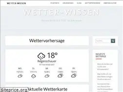 Sites similar to wetter-wissen.de