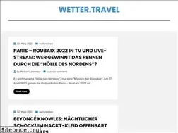 Sites similar to wetter.travel